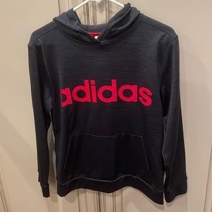 Adidas hoodie, charcoal color